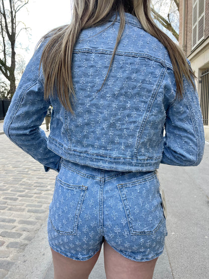 Denim jacket - print